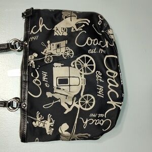 Coach Stagecoach Hampton  purse vintage